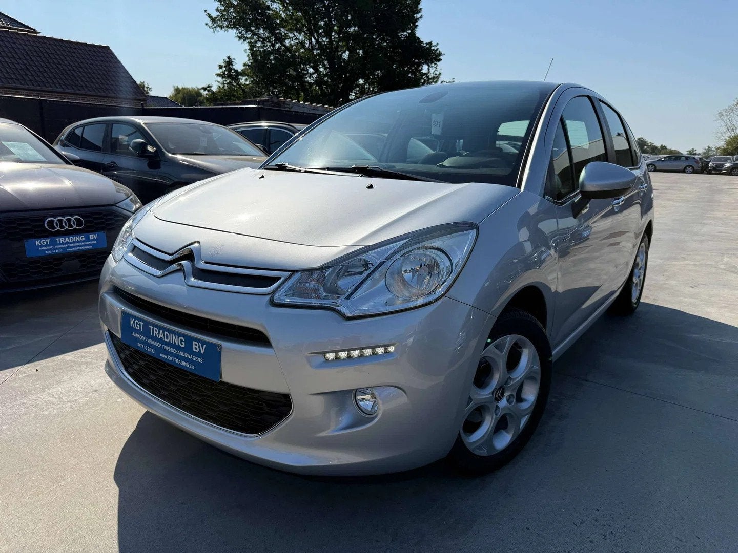 Citroën C3 1.2i 82PK EXCLUSIVE NAVIGATIE PANORAMA CAMERA BL, Autos, Achat, Euro 6, Entreprise, 82 ch