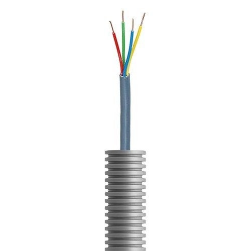 Flexpijp 16mm + 4 x 0,8mm² signaalkabel SVV - 100 meer (100, Envoi