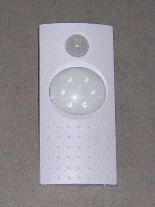 LED sensor lamp, Ophalen, Kunststof, Sensorlamp, Zo goed als nieuw