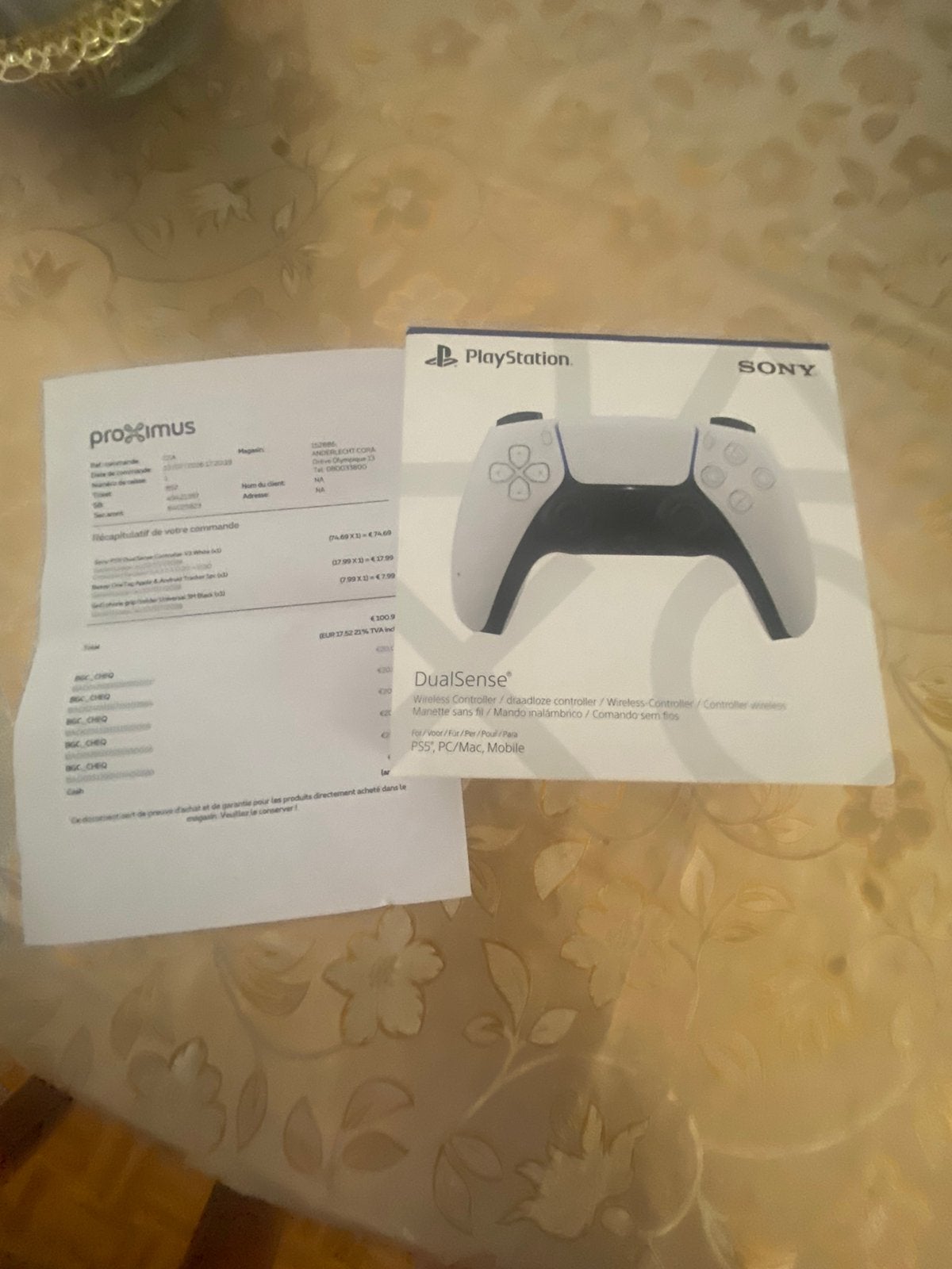 Mannette ps5 neuve, Consoles de jeu & Jeux vidéo, Consoles de jeu | Sony PlayStation 5, Enlèvement ou Envoi, Neuf, Playstation 5