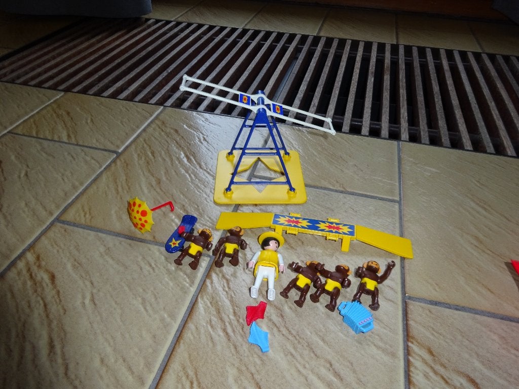 Singes de cirque Playmobil, Enlèvement ou Envoi, Comme neuf, Kit complet, Autres types