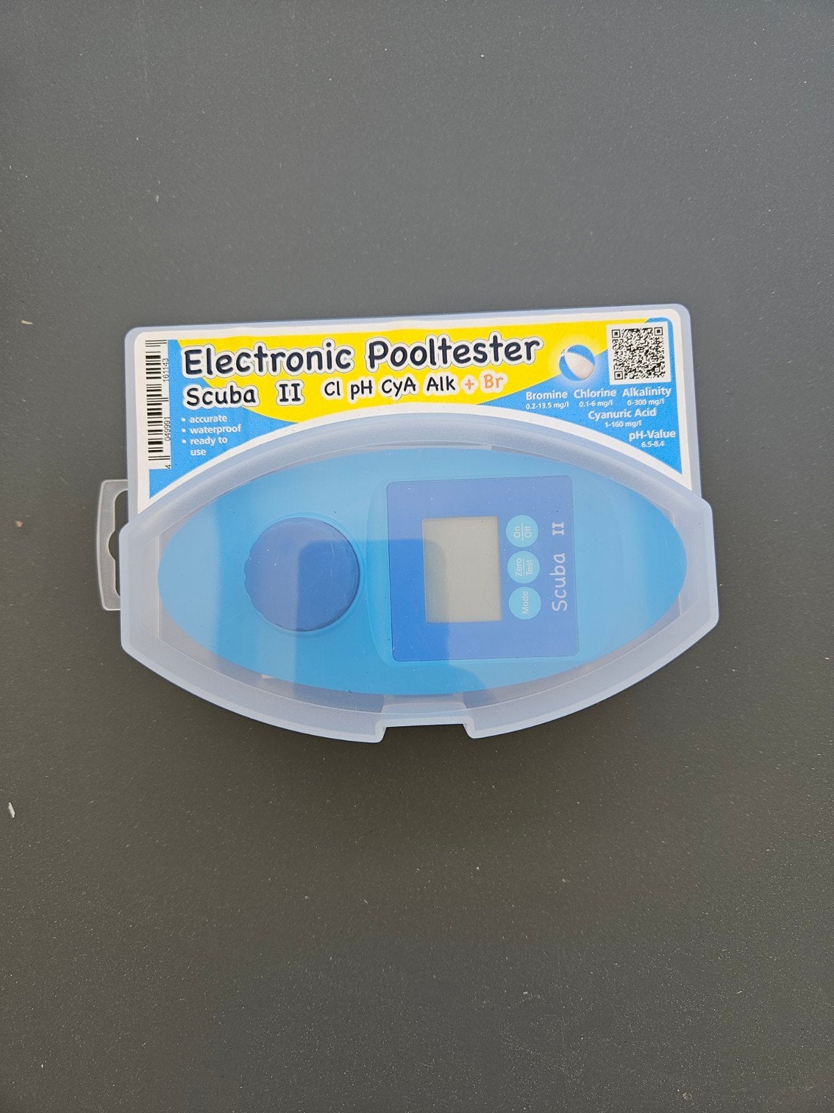 Scuba II zwembad watertester, Enlèvement ou Envoi