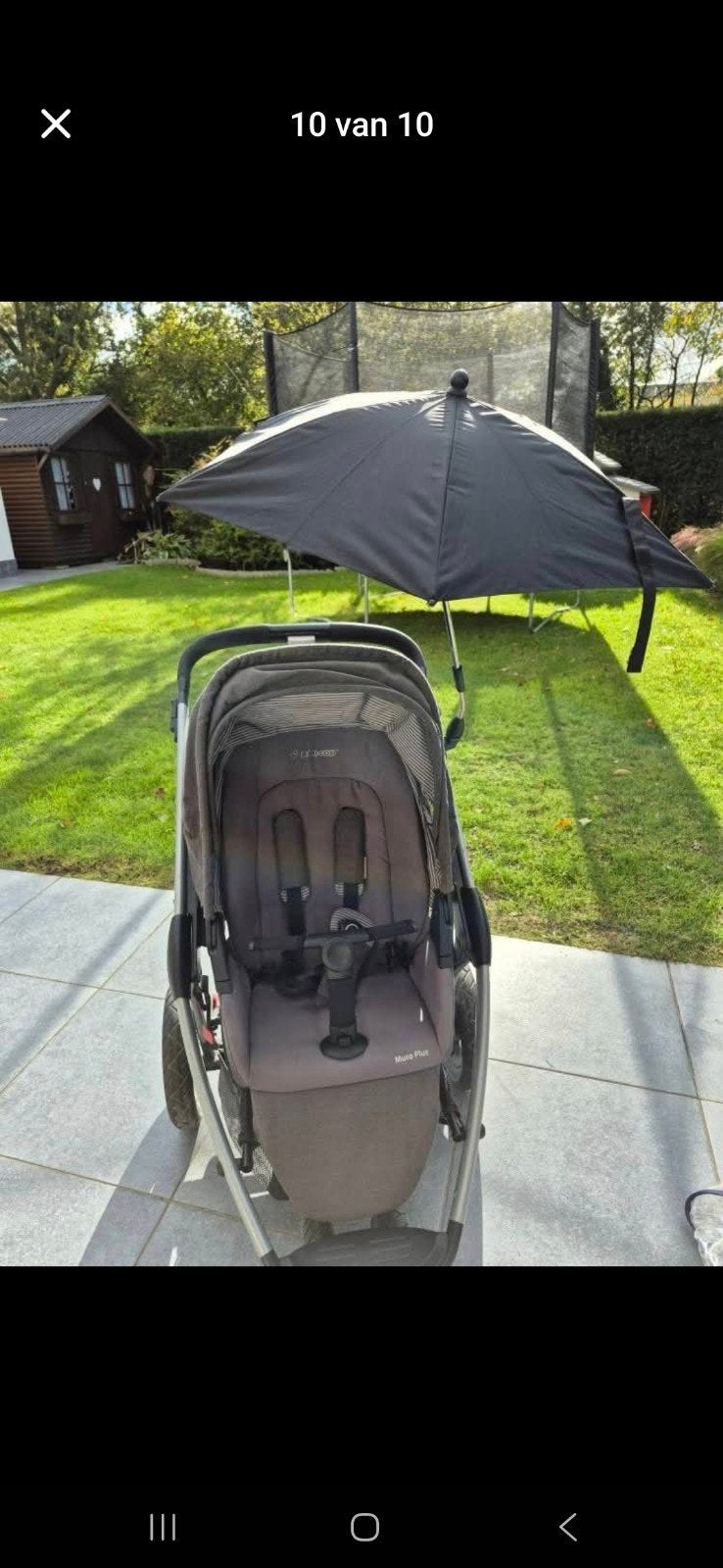 complete set buggy, Ophalen, Gebruikt, Maxi-Cosi, Regenhoes