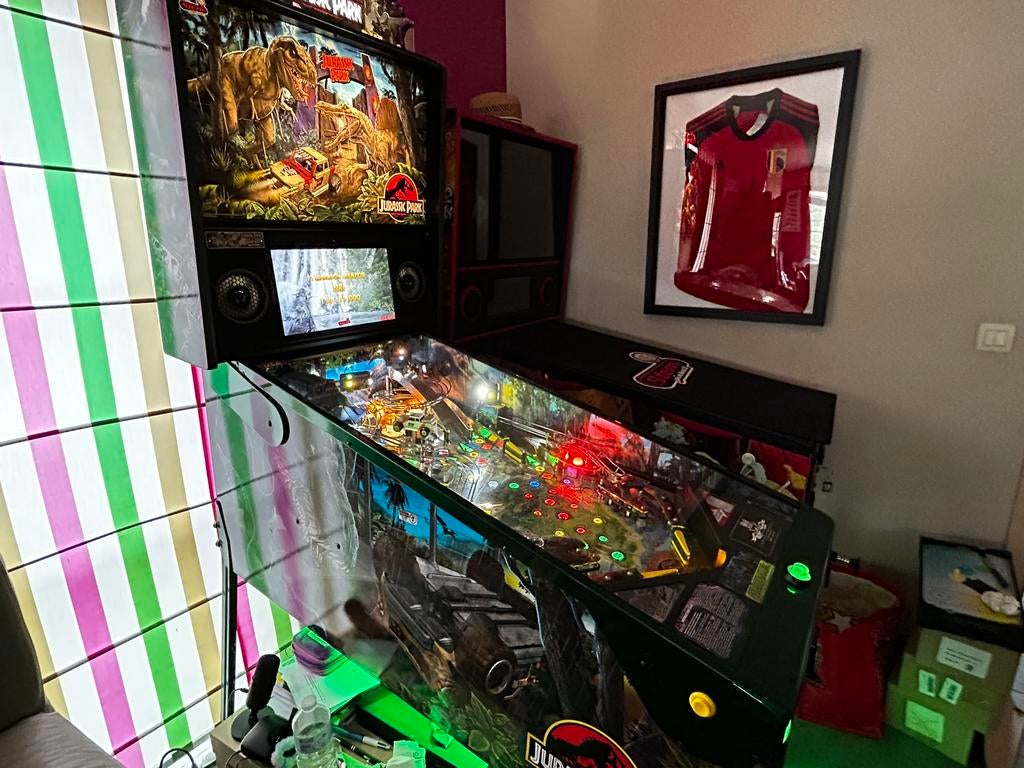 Flipper stern jurassic park limited edition +topper, Verzamelen, Automaten | Flipperkasten, Ophalen of Verzenden, Stern