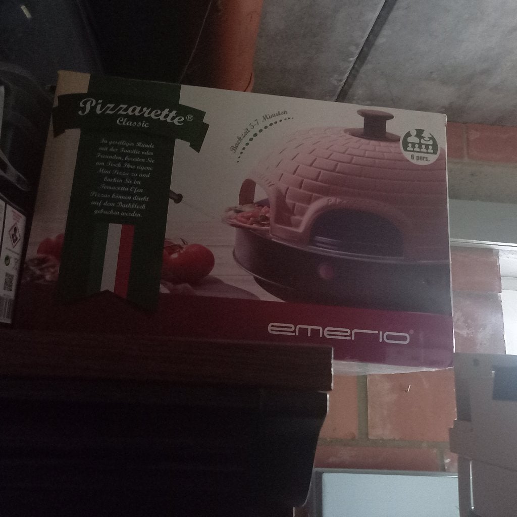 Pizzarette Emerio 6 p, Tuin en Terras, Ophalen, Zo goed als nieuw, Emerio