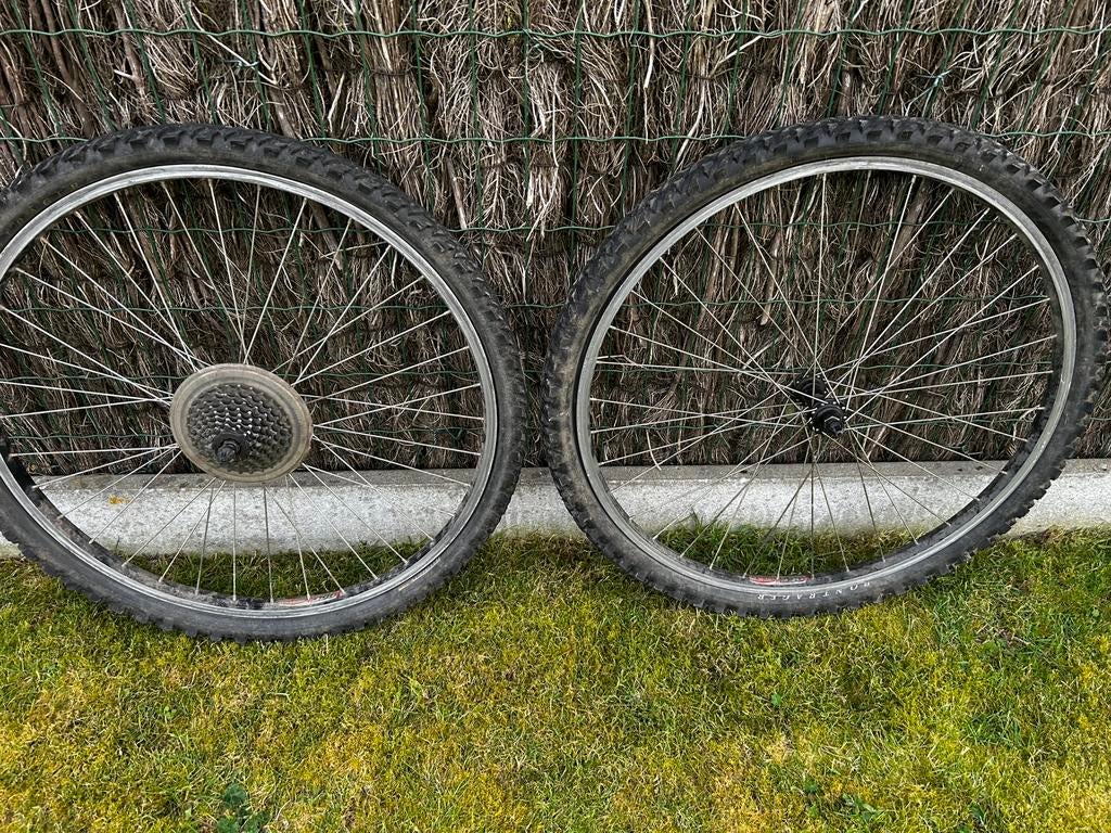 Set mtb wielen, Gebruikt, Aluminium, Mountainbike, Ophalen