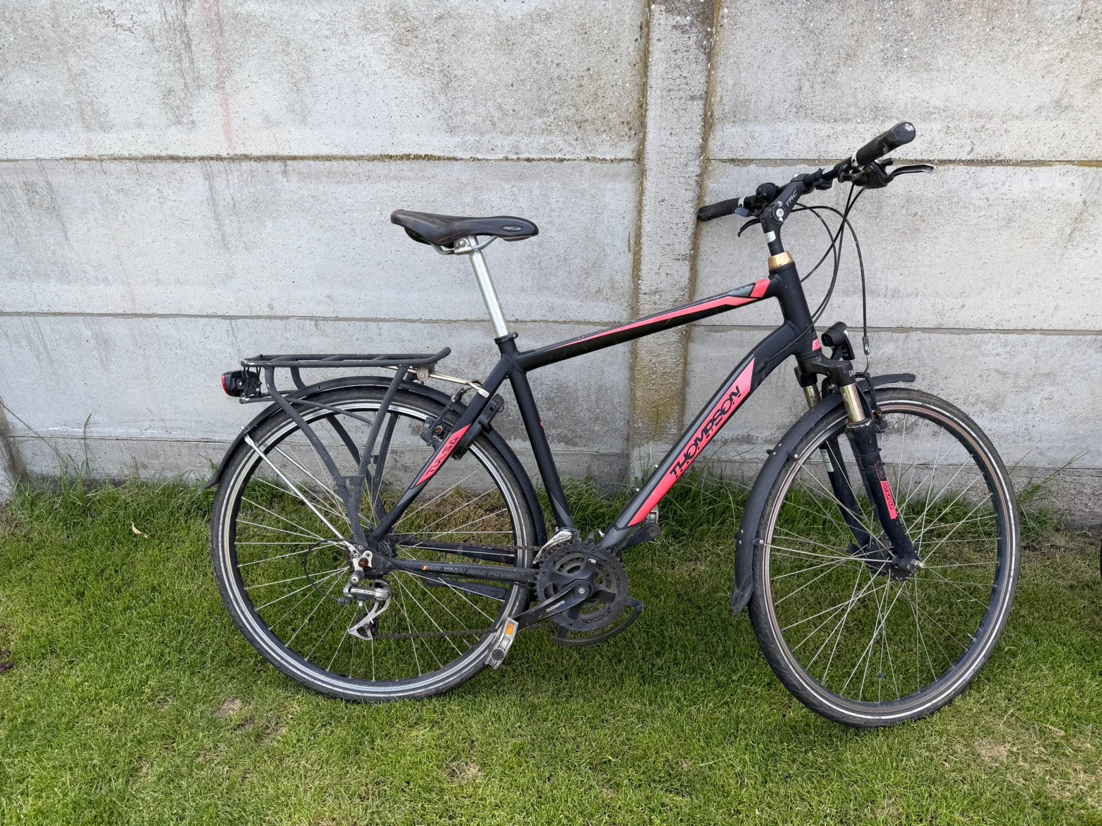 Thopson, Fietsen en Brommers, Gebruikt, Vering, Velgrem, Ophalen