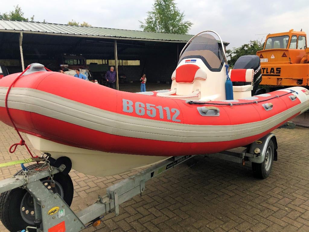 Rubberboot - RIB - Vailant-Vanguard 570 in uitstekende staat, Ophalen, Gebruikt, Benzine, Overige materialen