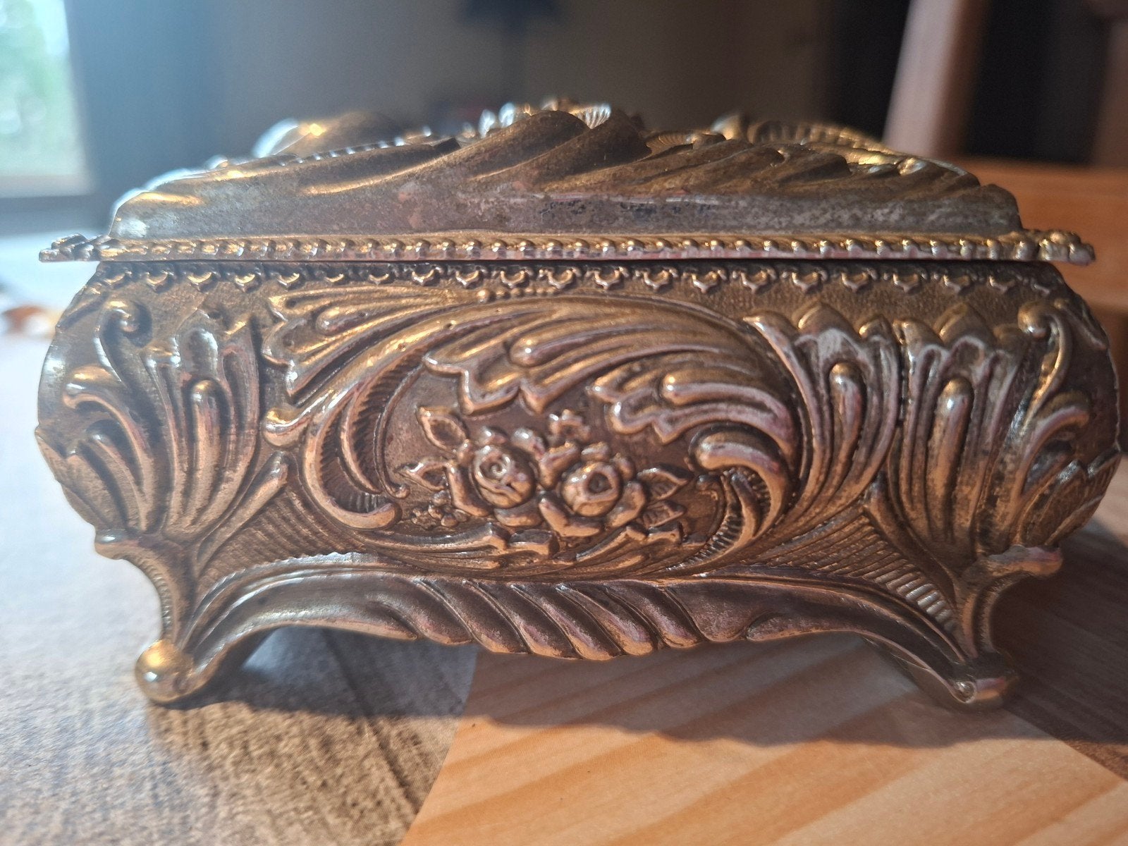 zilveren opbergdoosje voor sieraden 1, Antiek en Kunst, Ophalen