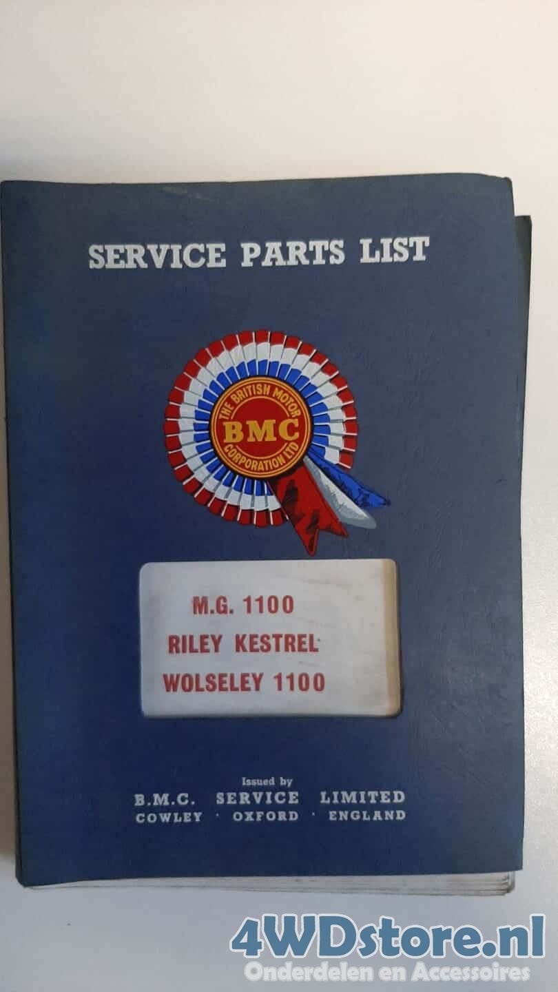 MG 1100, Riley Kestrel, Wolseley 1100 Mechanical Service Par, Enlèvement ou Envoi