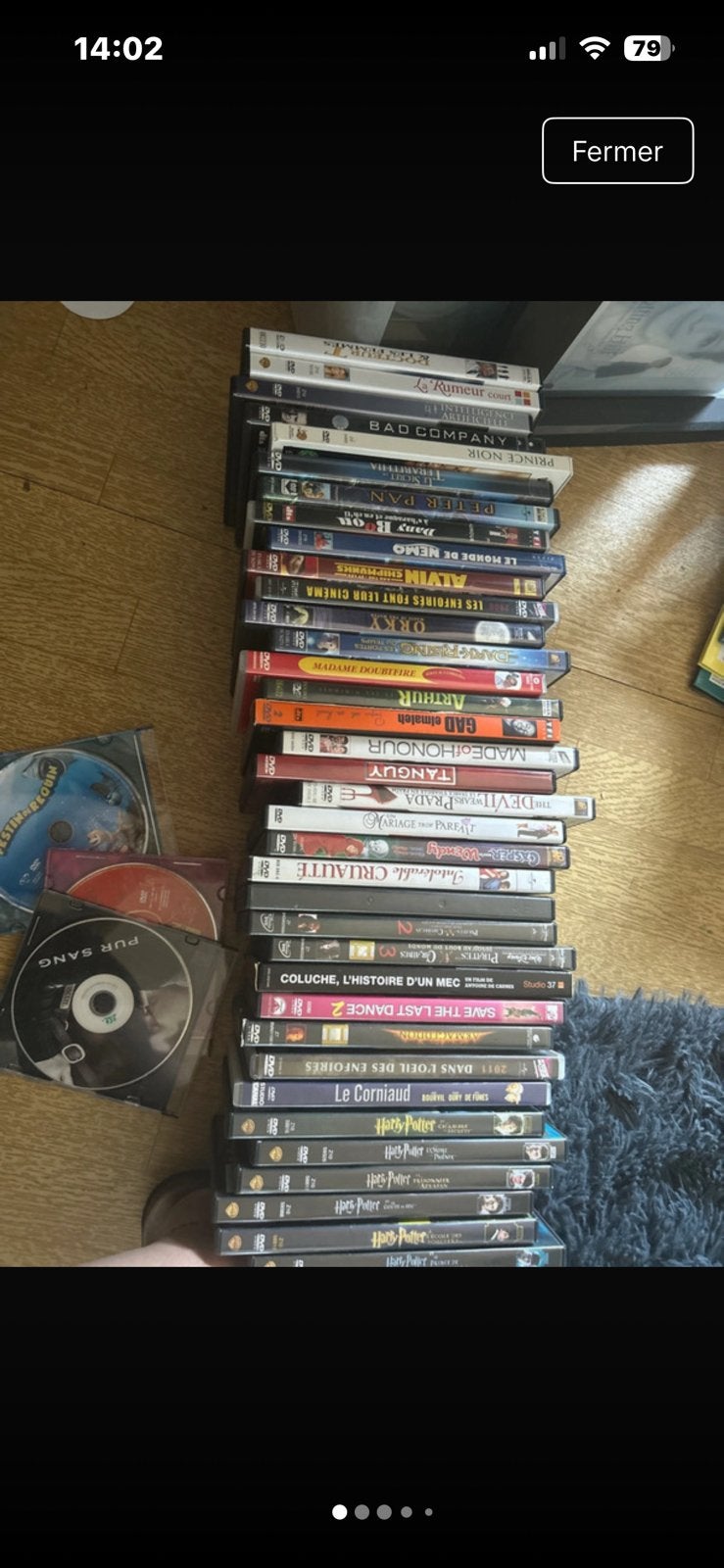 Lot brocante dvd bd livres deco, Ophalen
