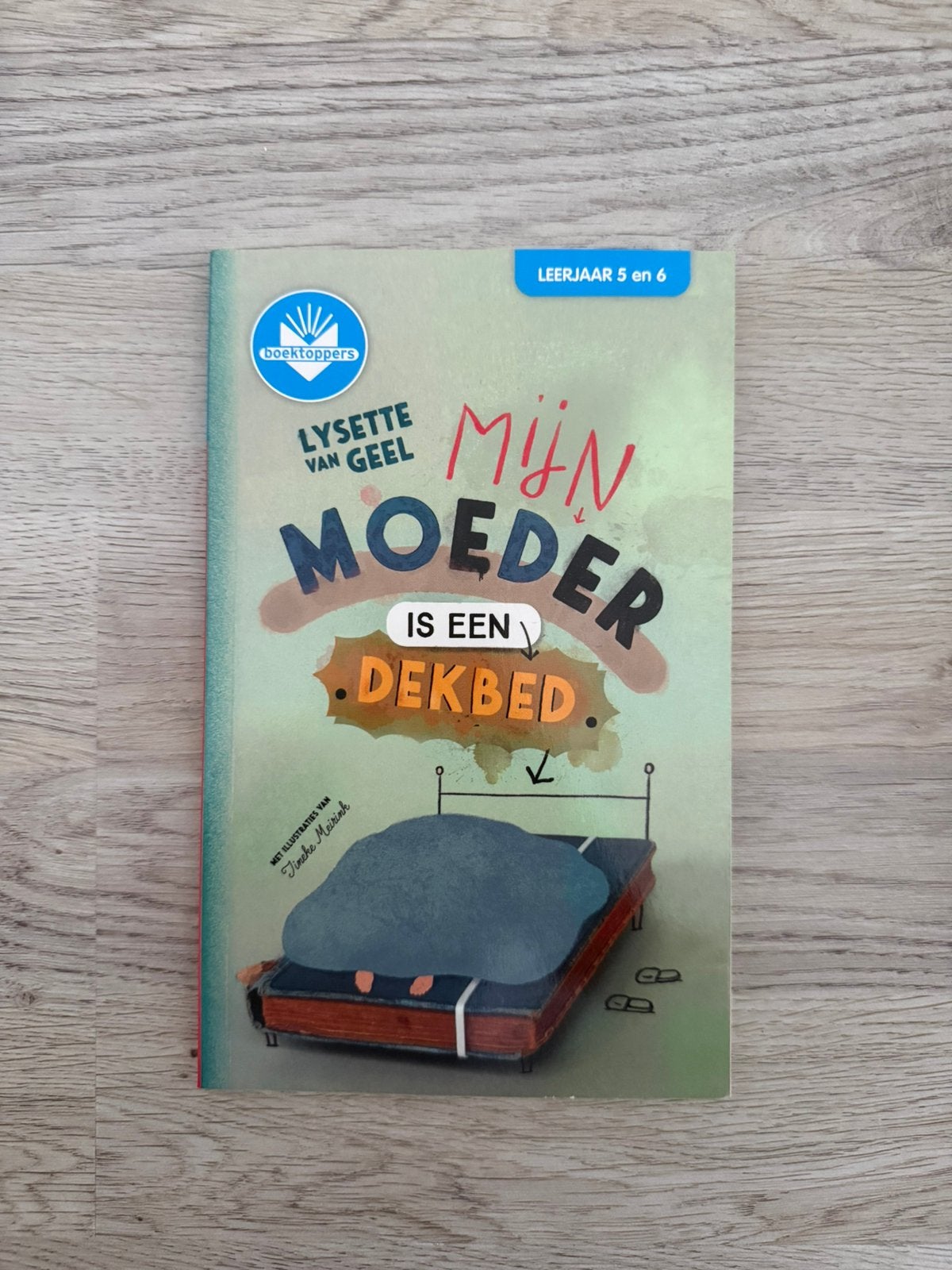 Mijn moeder is een dekbed, Ophalen, Zo goed als nieuw