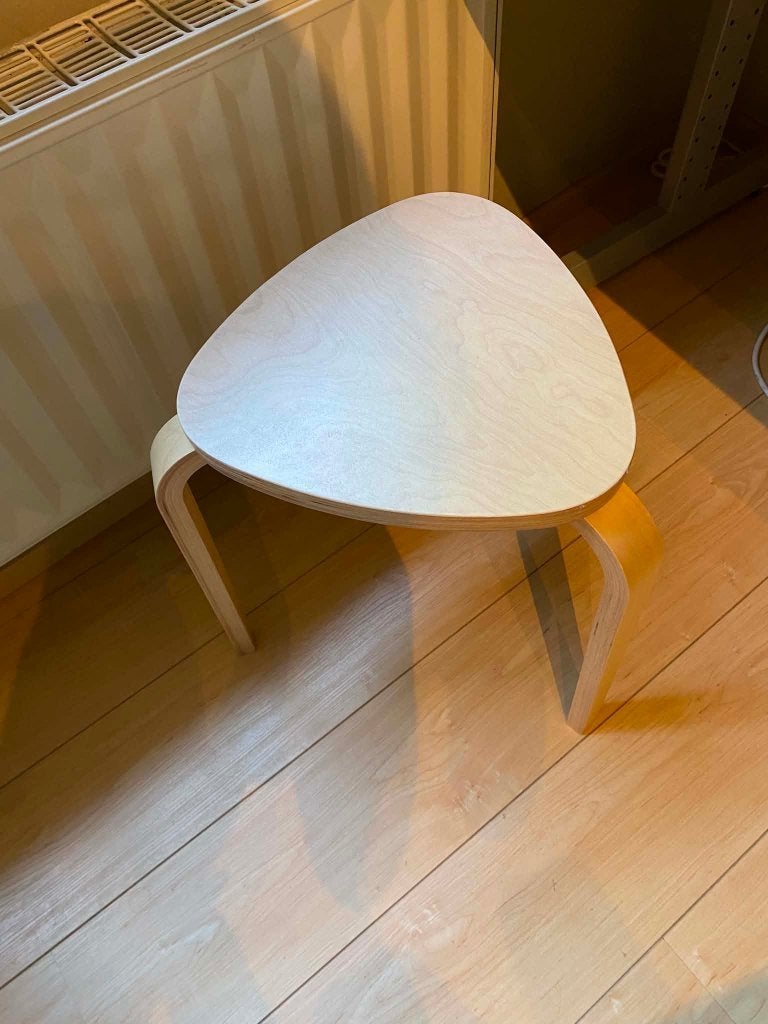 Houten kruk – €5 per stuk, Ophalen, Zo goed als nieuw, Hout