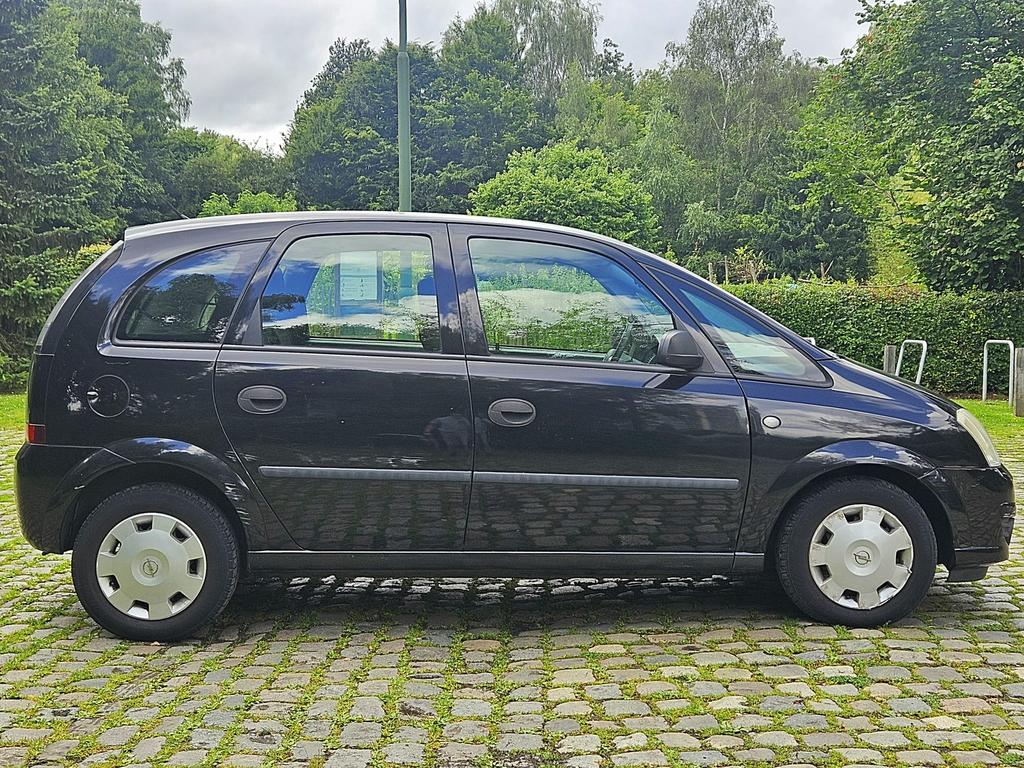 Opel Meriva 1.4 2006, Auto's, Zwart, Zwart, Particulier, Meriva