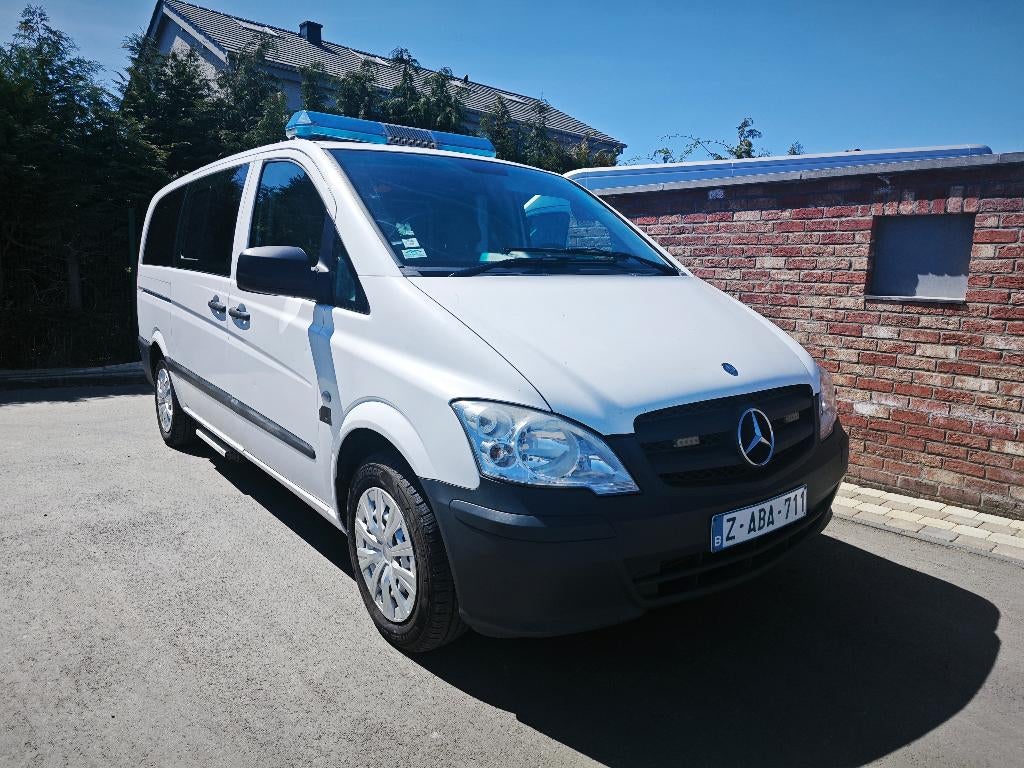 Ambulances  Mercedes Vito 113cdi  2013 -6.504€ Tva comprise, Auto's, 100 kW, Euro 5, Achterwielaandrijving, Zwart