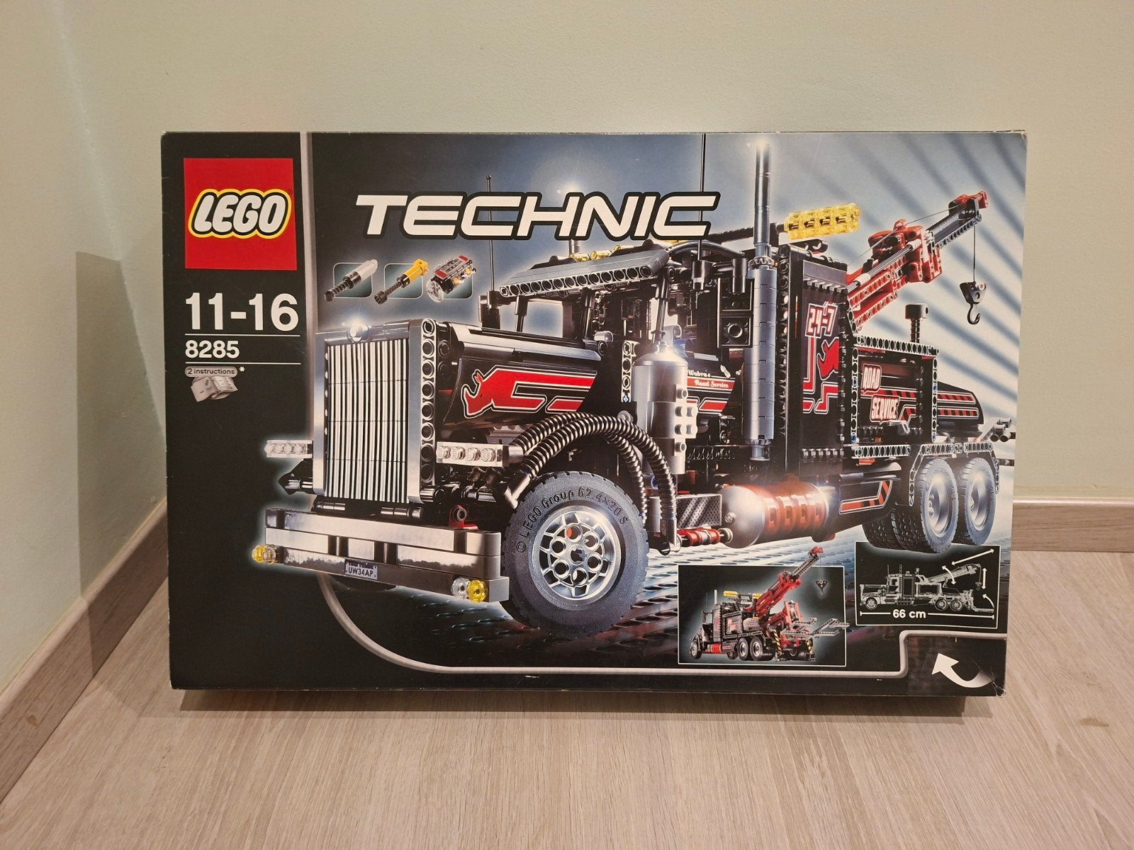 Lego Technic zwarte sleeptruck 8285, Hobby & Loisirs créatifs, Enlèvement, Comme neuf, Camion