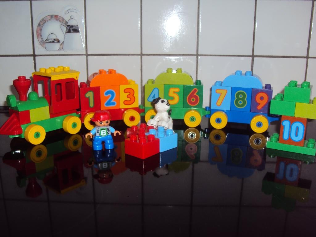 LEGO DUPLO Getallentrein - 10558 Maak kennis met getallen..., Kinderen en Baby's, Ophalen of Verzenden, Duplo