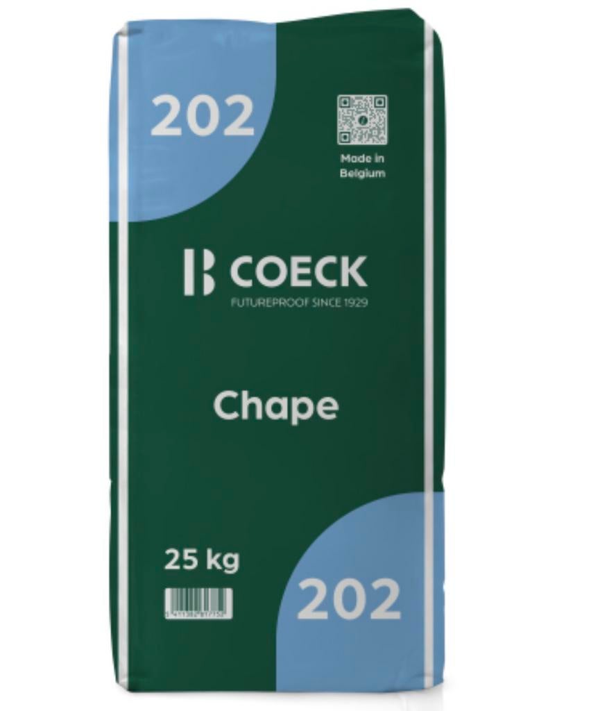 15 x Chape 25kg van Coeck, Ophalen, Zo goed als nieuw