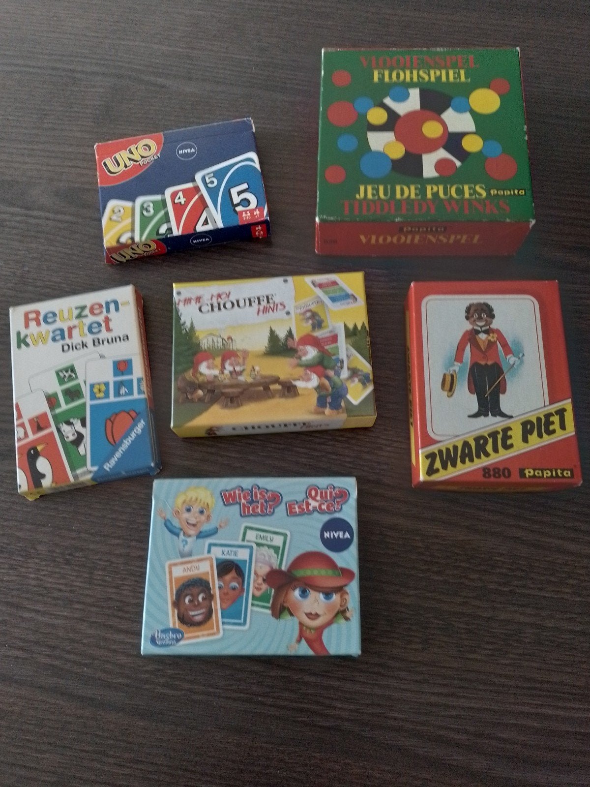 Gezelschapsspelen, Ophalen, Gebruikt