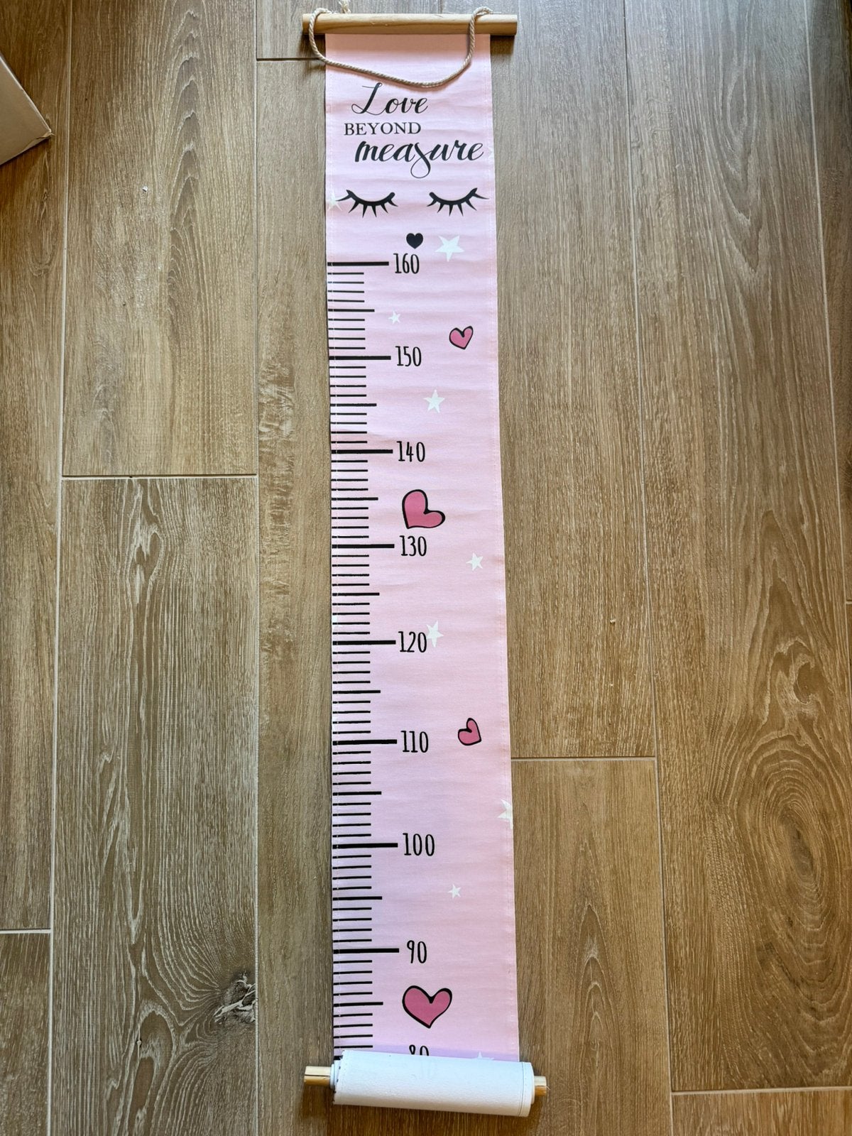 Groeimeter voor meisjesdecoratie, Kinderen en Baby's, Ophalen, Nieuw, Wanddecoratie
