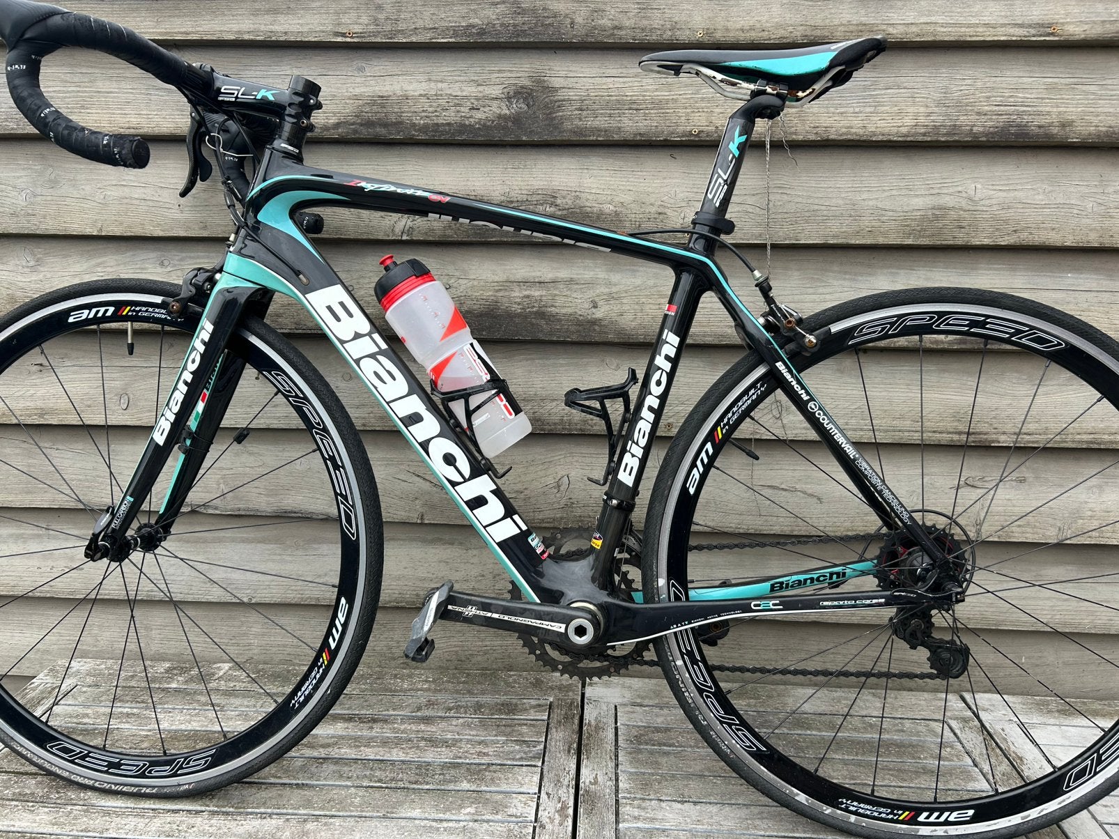 Bianchi infinty cv campagnolo maat  53, Fietsen en Brommers, Ophalen, Gebruikt, Carbon