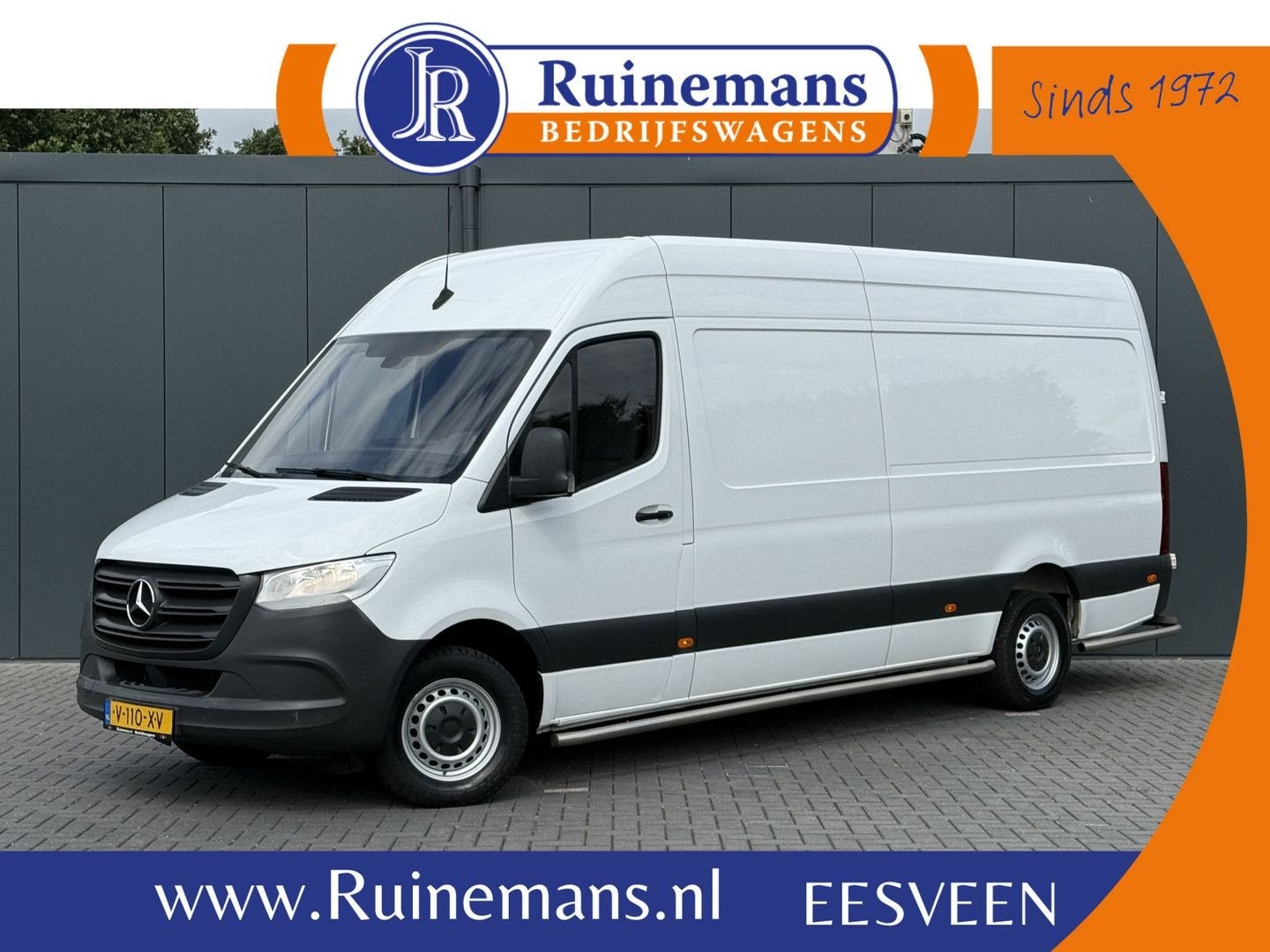 Mercedes-Benz Sprinter 311 2.2 CDI AUTOMAAT L3H2 EURO 6 / Po, Automaat, Parkeercamera, Wit, Mercedes-Benz