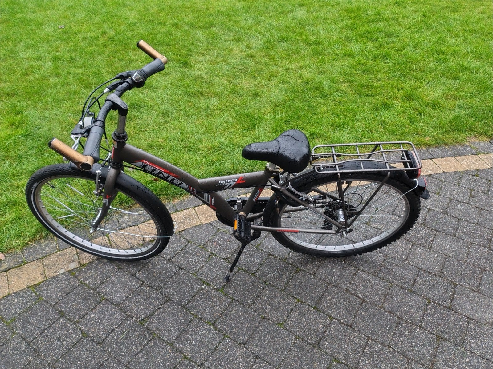 24 inch kinderfiets-bagagedrager & versnellingen, Fietsen en Brommers, Ophalen, Versnellingen
