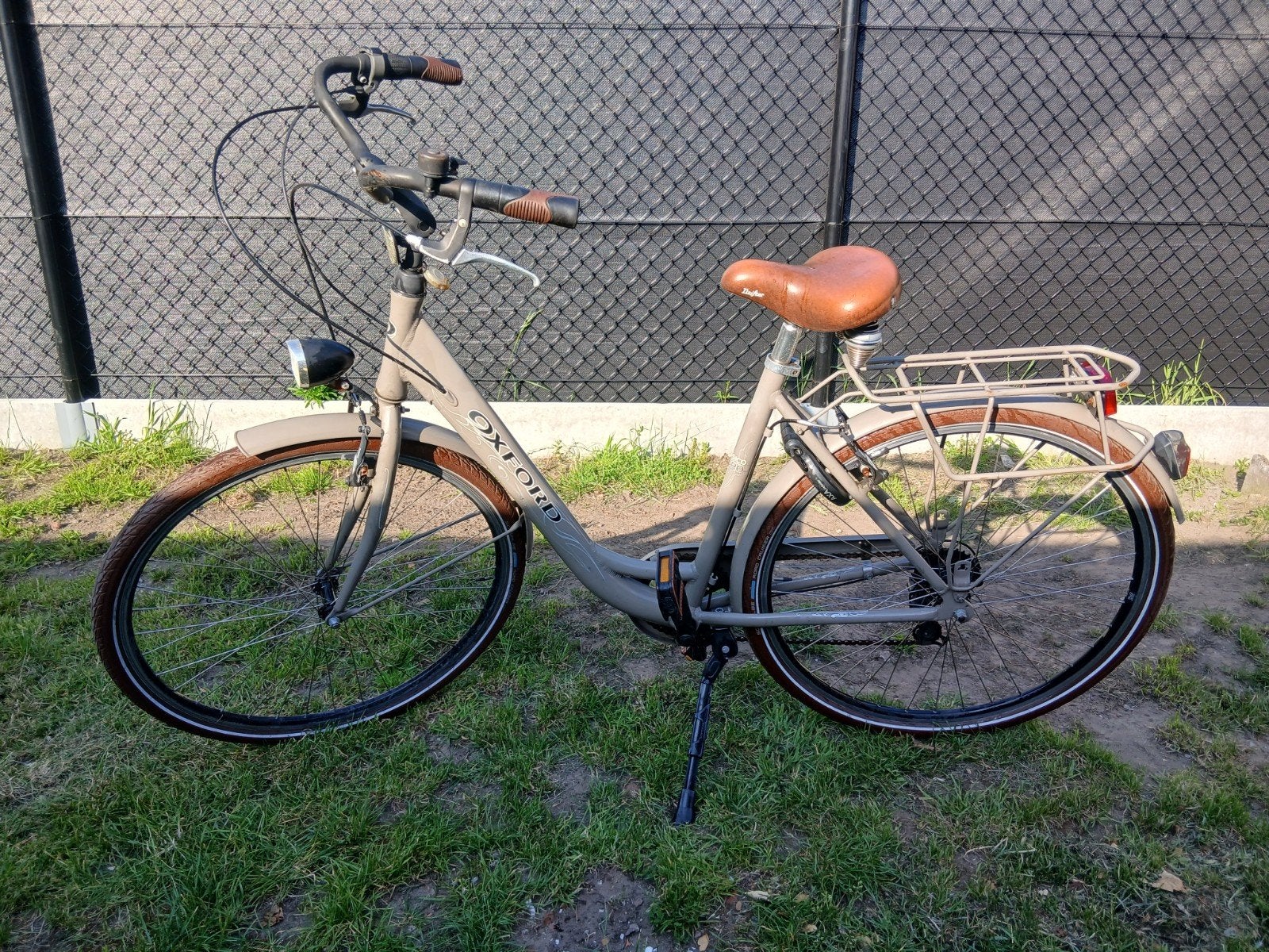 Damesfiets oxford 28 inch, Accès (extra) bas, Frein sur jante, Comme neuf, Enlèvement