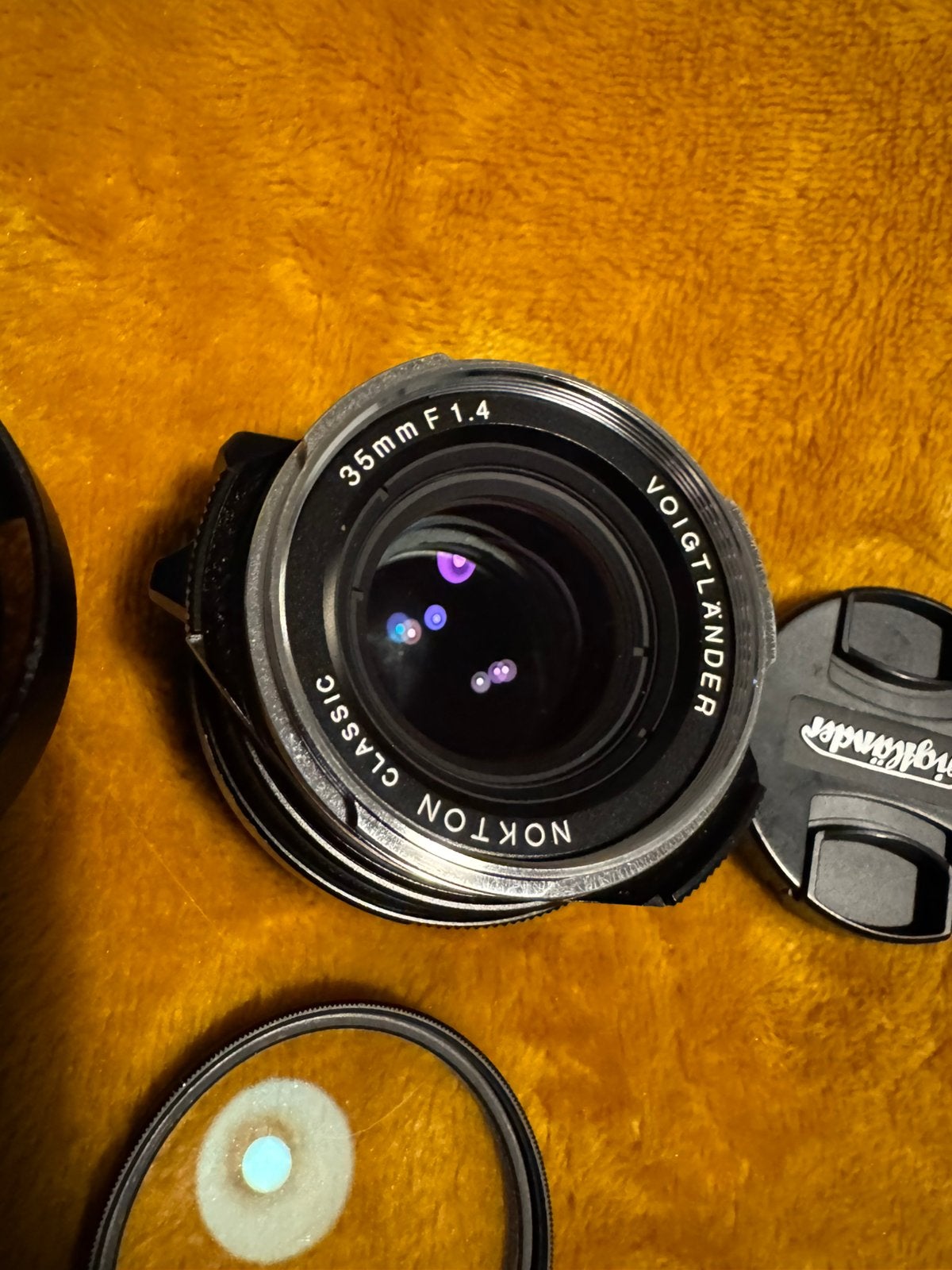 Voigtlander Nokton M 35mm F1.4 classic, Ophalen, Zo goed als nieuw