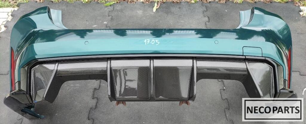 ACHTERBUMPER BMW M4 G82 G83 CARBON BUMPER ALLES LEVERBAAR, Gebruikt, -, Ophalen of Verzenden, Achter