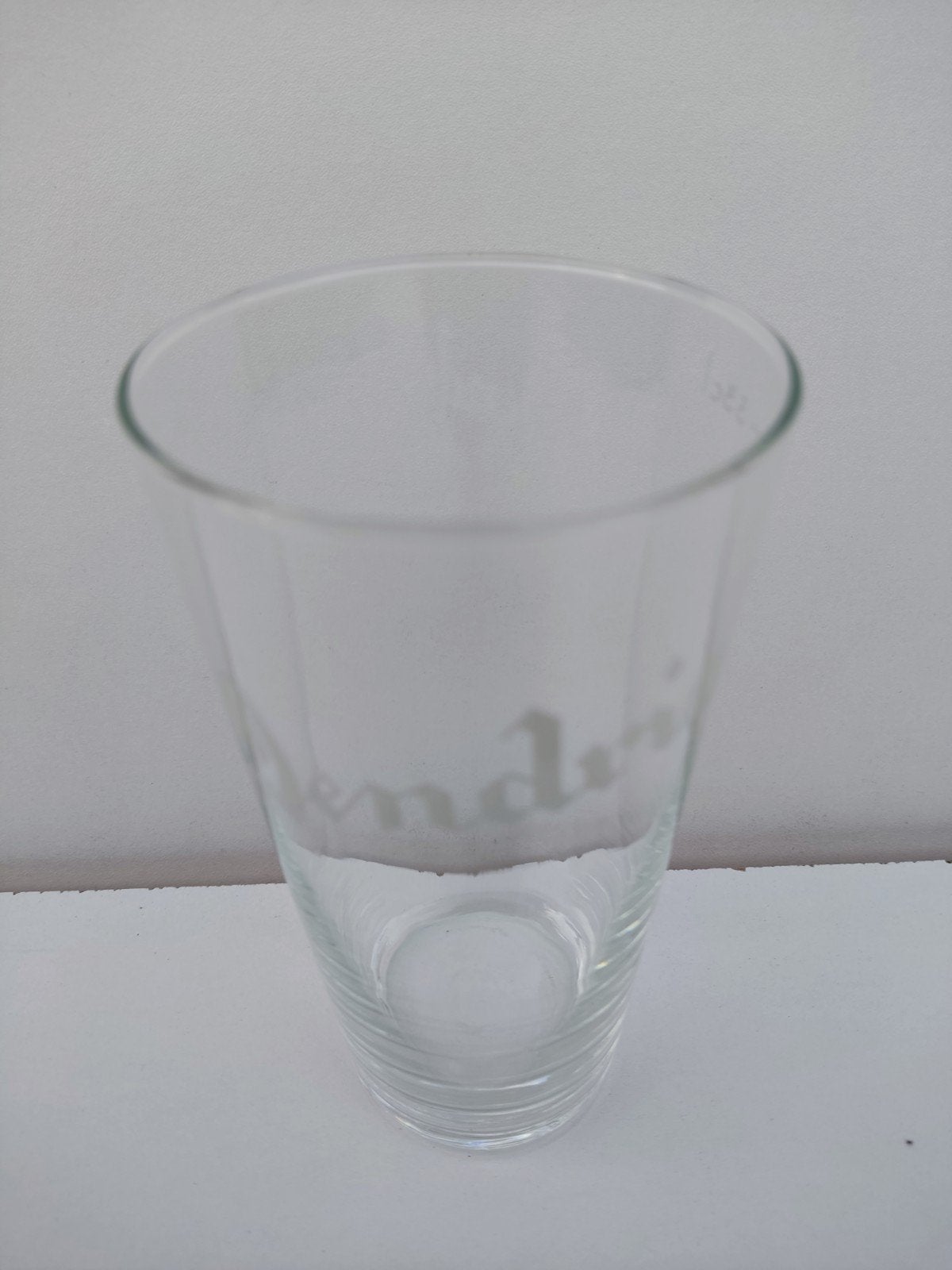 Verre à bière Old Dendria, Enlèvement