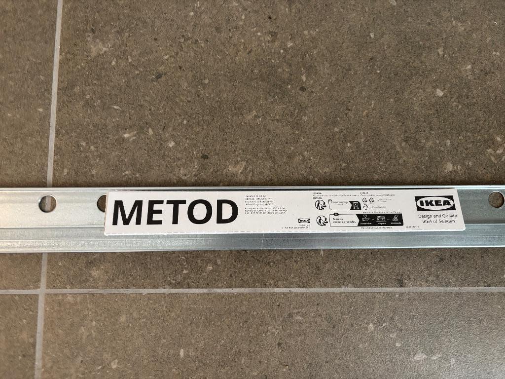Metod bevestigingsrail, Enlèvement, Neuf, Gris, 100 à 150 cm