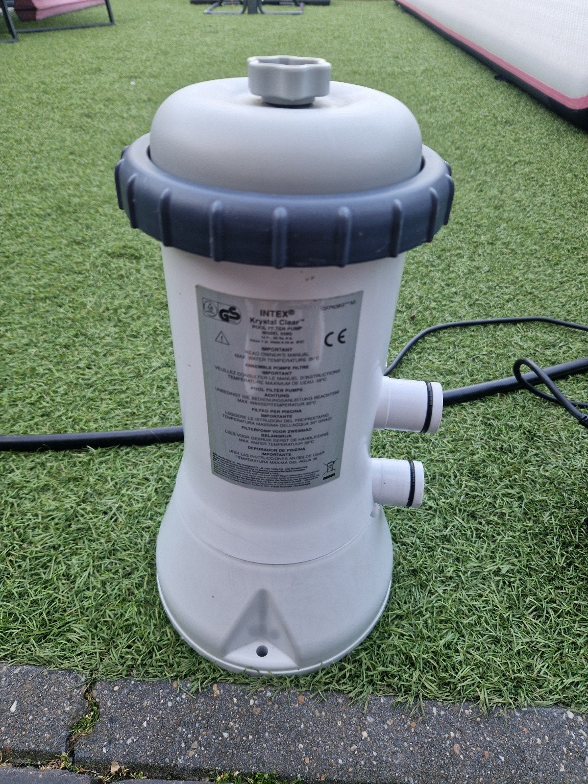 Intex Krystal Clear zwembad filter pomp, Tuin en Terras, Ophalen, Nieuw, Filter