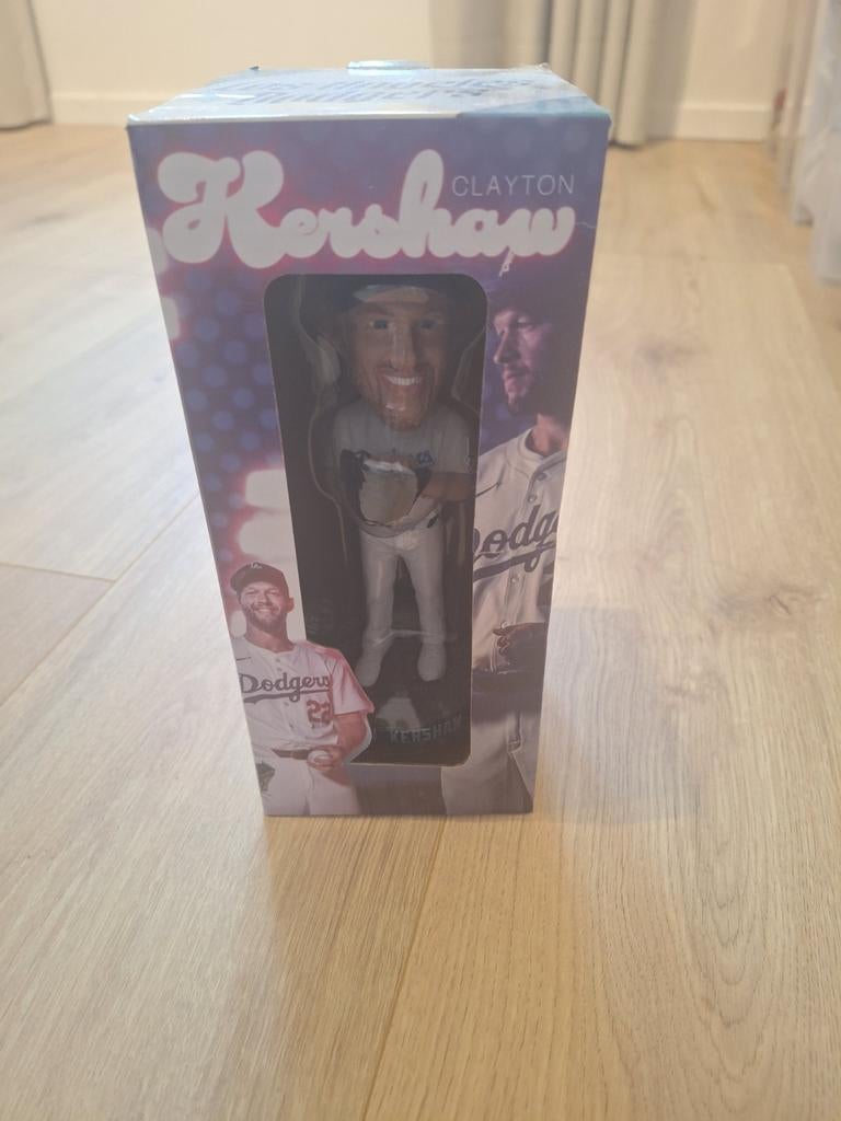 LA Dodgers bobblehead Clayton Kershaw, Ophalen of Verzenden, Nieuw
