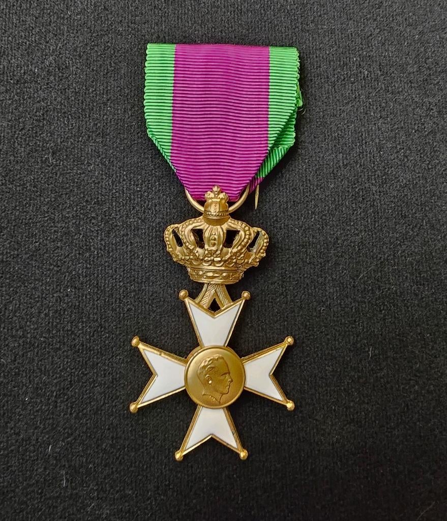 Medaille veteranen Léopold 3 militaire Belgische Orde België, Ophalen of Verzenden