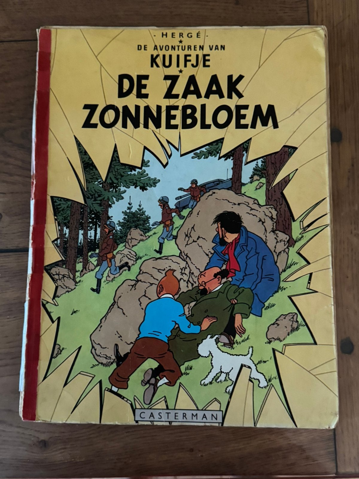 Kuifje 1956 eerste druk, Ophalen, Zo goed als nieuw
