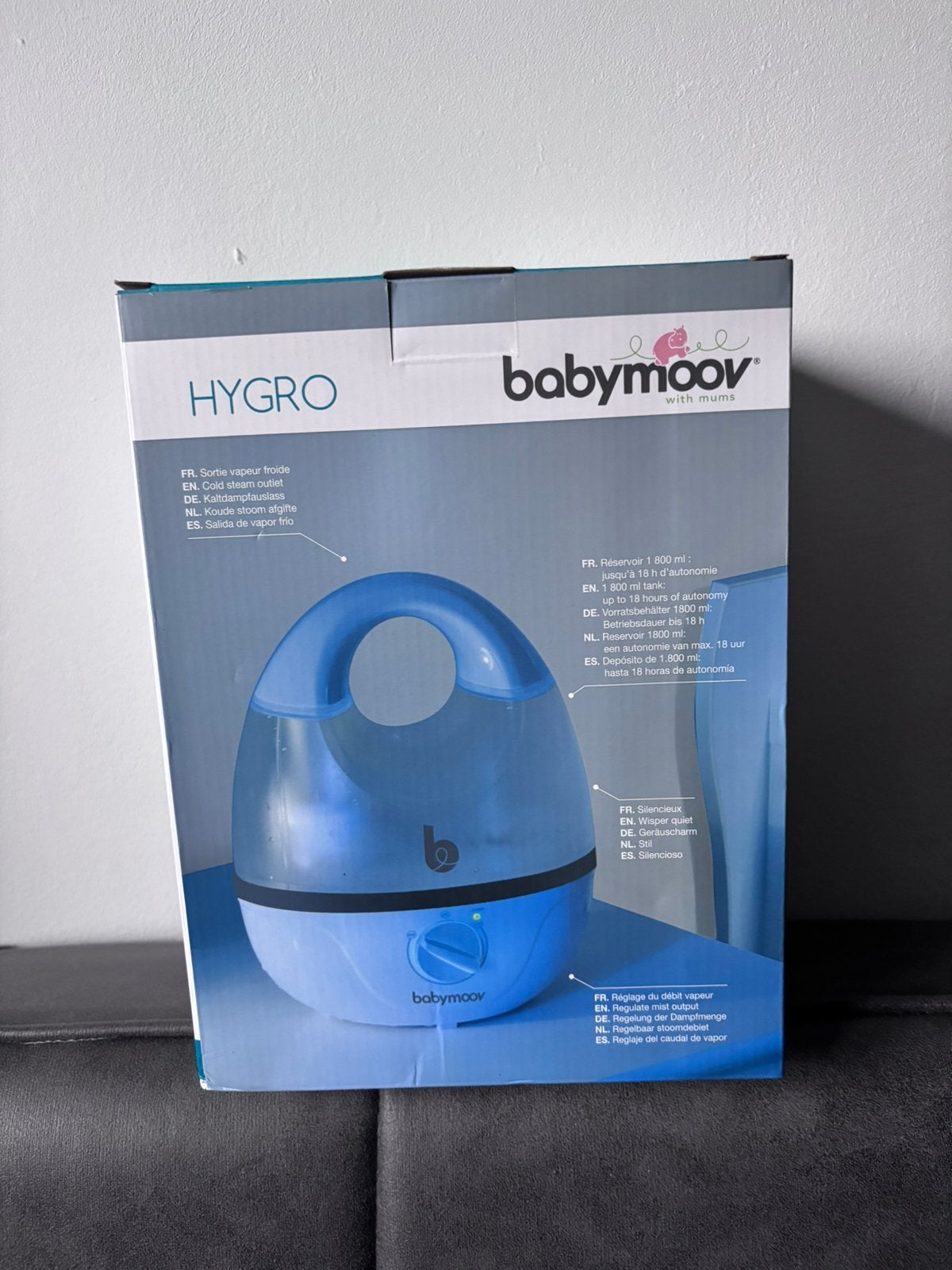 Babymoov Hygro – Humidificateur d’air bebe, Ophalen, Nieuw, Babymoov