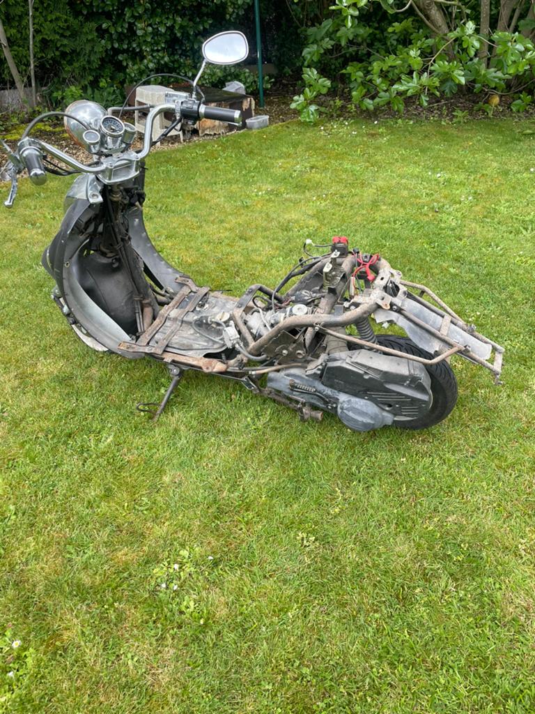 Neco borsalino 125 cc voor onderdelen, Particulier