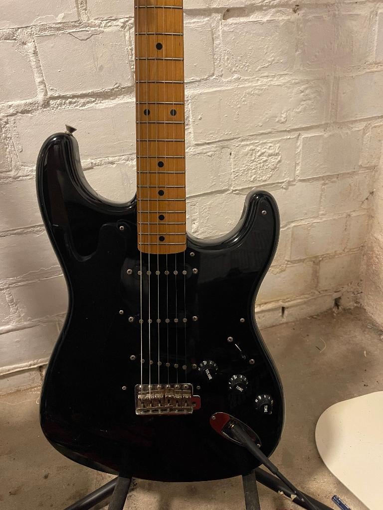 Guitare Squier Japan Silver Series 1990 – 100% originale, Enlèvement, Utilisé, Solid body, Fender