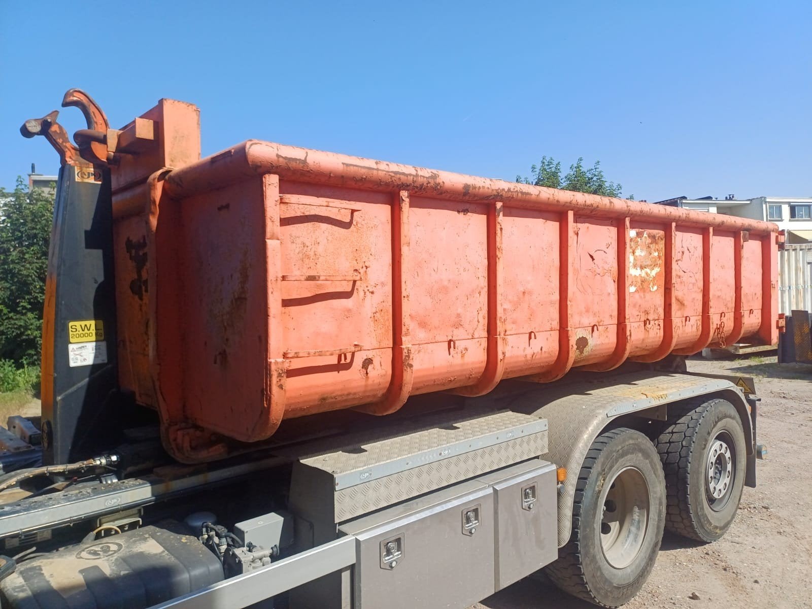 Container, Enlèvement