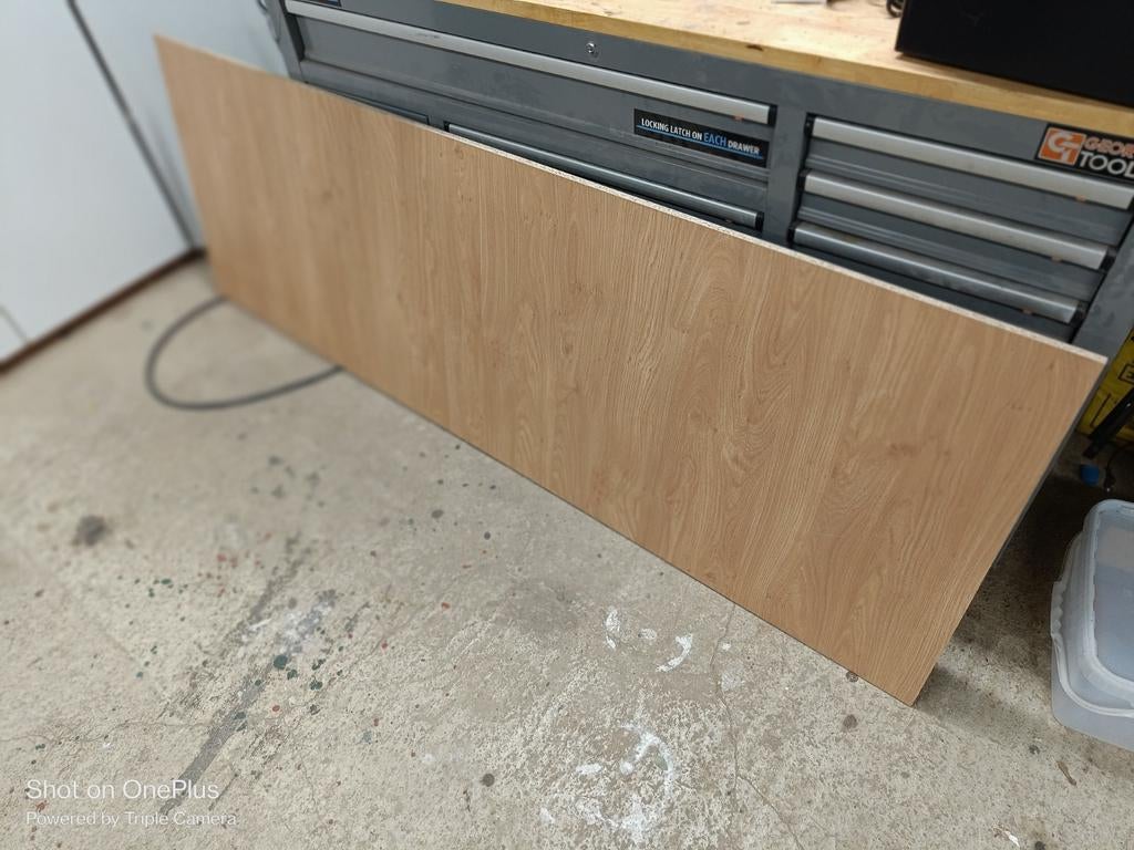Paneel Melamine eik rustiek 70 x 207 cm, Enlèvement, Neuf, HPL, Moins de 20 mm