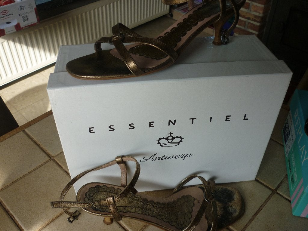 Damesschoen 38 open model, Schoenen met lage hakken, Ophalen of Verzenden, Essentiel Antwerp, Gedragen