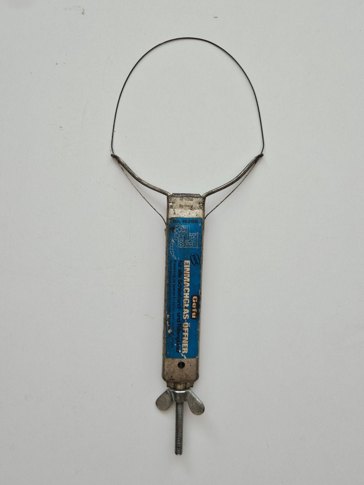 Vintage Gefu inmaakglasopener +- 1920, Ophalen