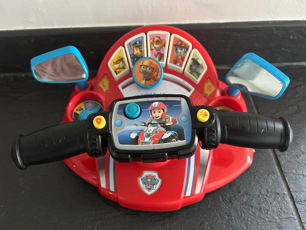 Paw Patrol speelstuur redding racer stuur Vtech, Ophalen of Verzenden, Zo goed als nieuw, 2 tot 4 jaar