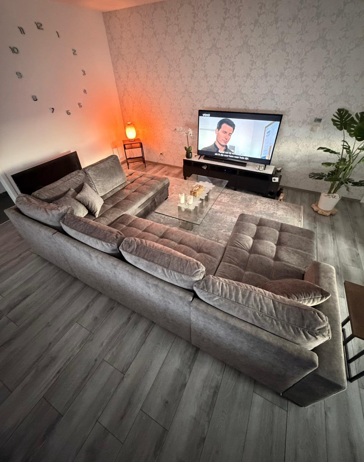 Salon antraciet, Huis en Inrichting, Ophalen, Zo goed als nieuw