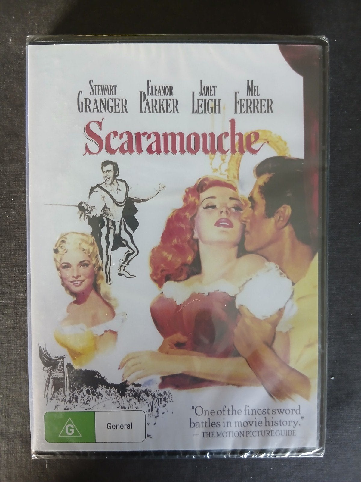 Scaramouche (1952) Stewart Granger, Janet Leigh (sealed), Import, Verzenden, Actie en Avontuur, Nieuw in verpakking