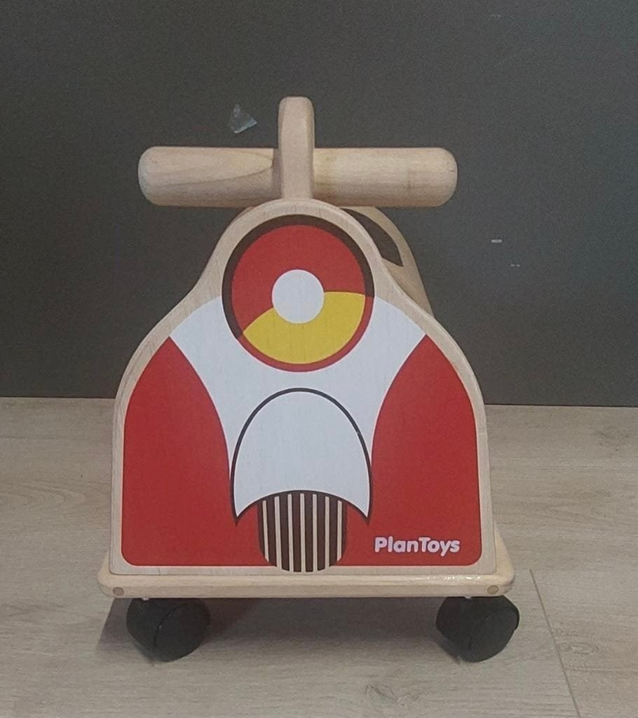 Loopwagentje PlanToys, Ophalen, Zo goed als nieuw, Overige typen, Met wieltjes