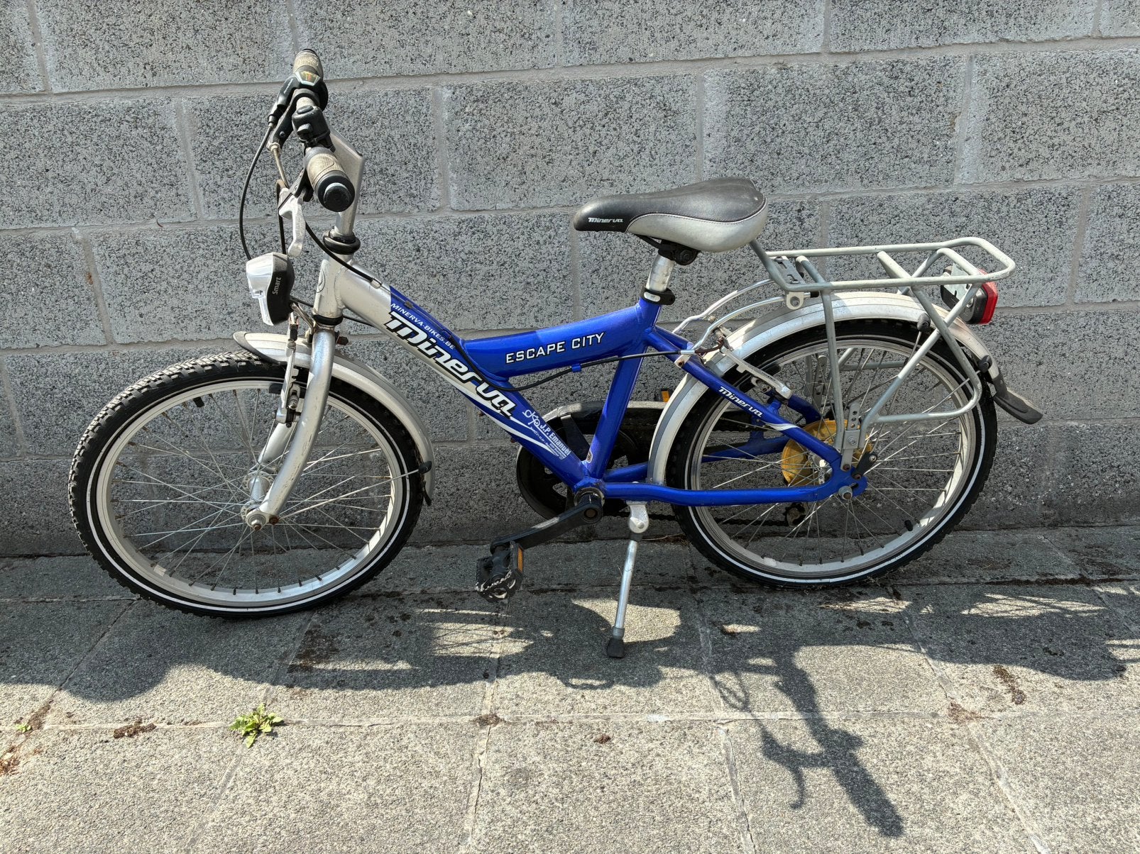Jongensfiets, Ophalen, Gebruikt, Velgrem, Handrem