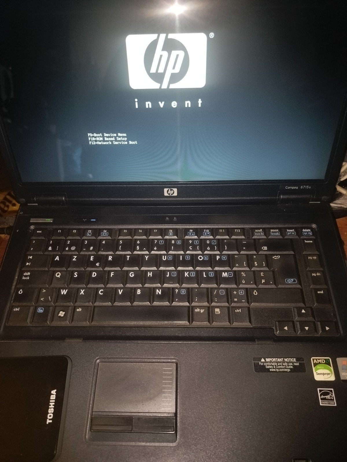 HP compac 6715s (oud/antiek), Computers en Software, Hp, Gebruikt, HDD, Ophalen of Verzenden