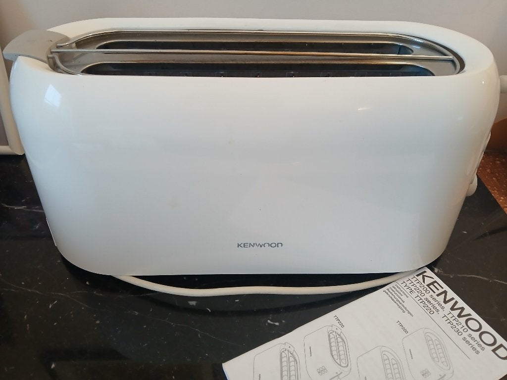 KENWOOD broodrooster wit/grijs TTP230, Elektronische apparatuur, Ophalen, Gebruikt, Meer dan 8 standen